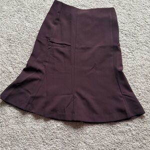 NWT Ann Taylor Maroon Women's Skirt